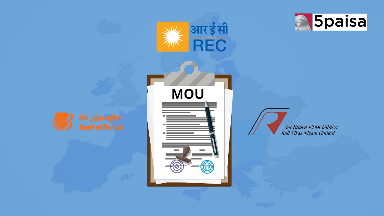 REC Signs MOU with RVNL, BOB, and Gujarat government REC Signs MOU with RVNL, BOB, and Gujarat government