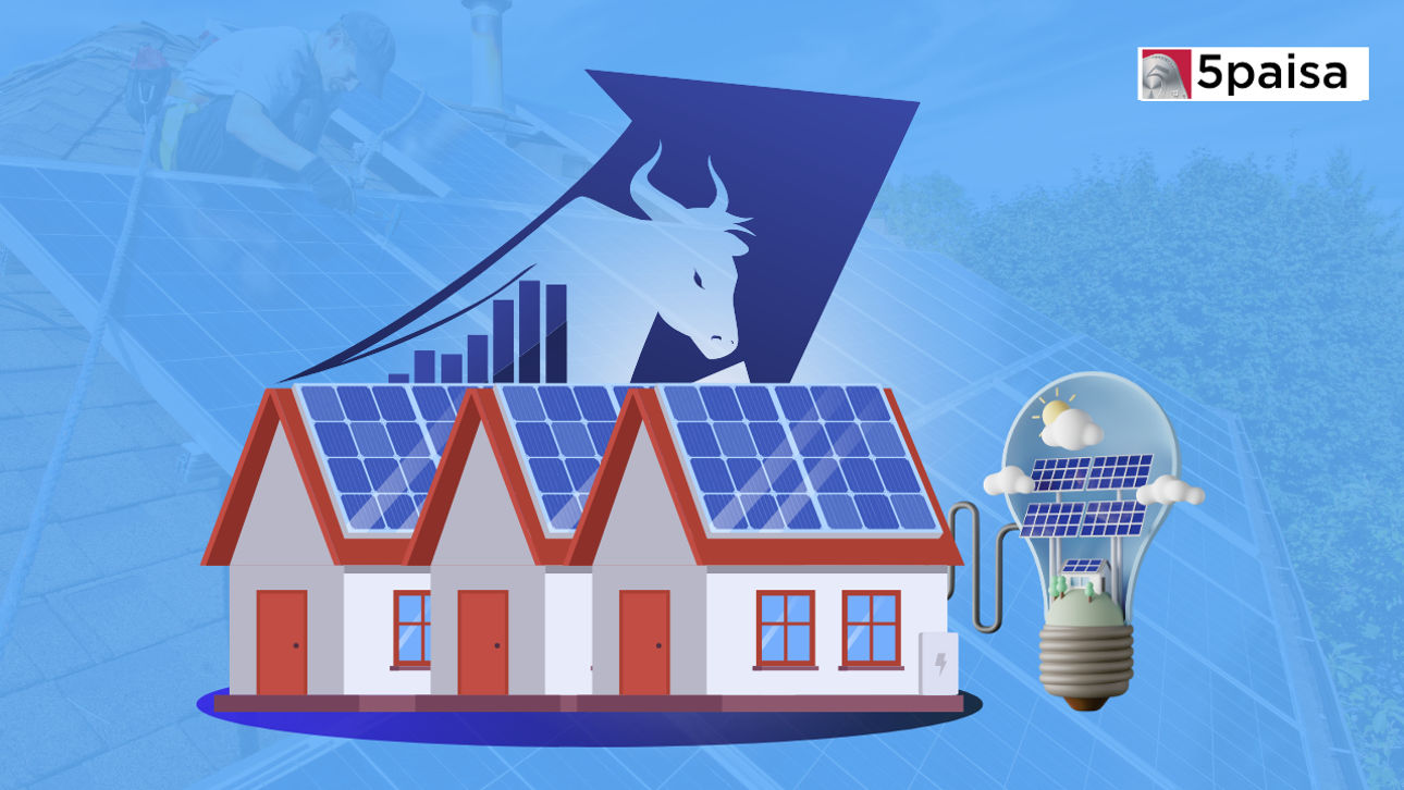 Solar Stocks Surge as FM Proposes Rooftop Solar Support For 1 cr Homes