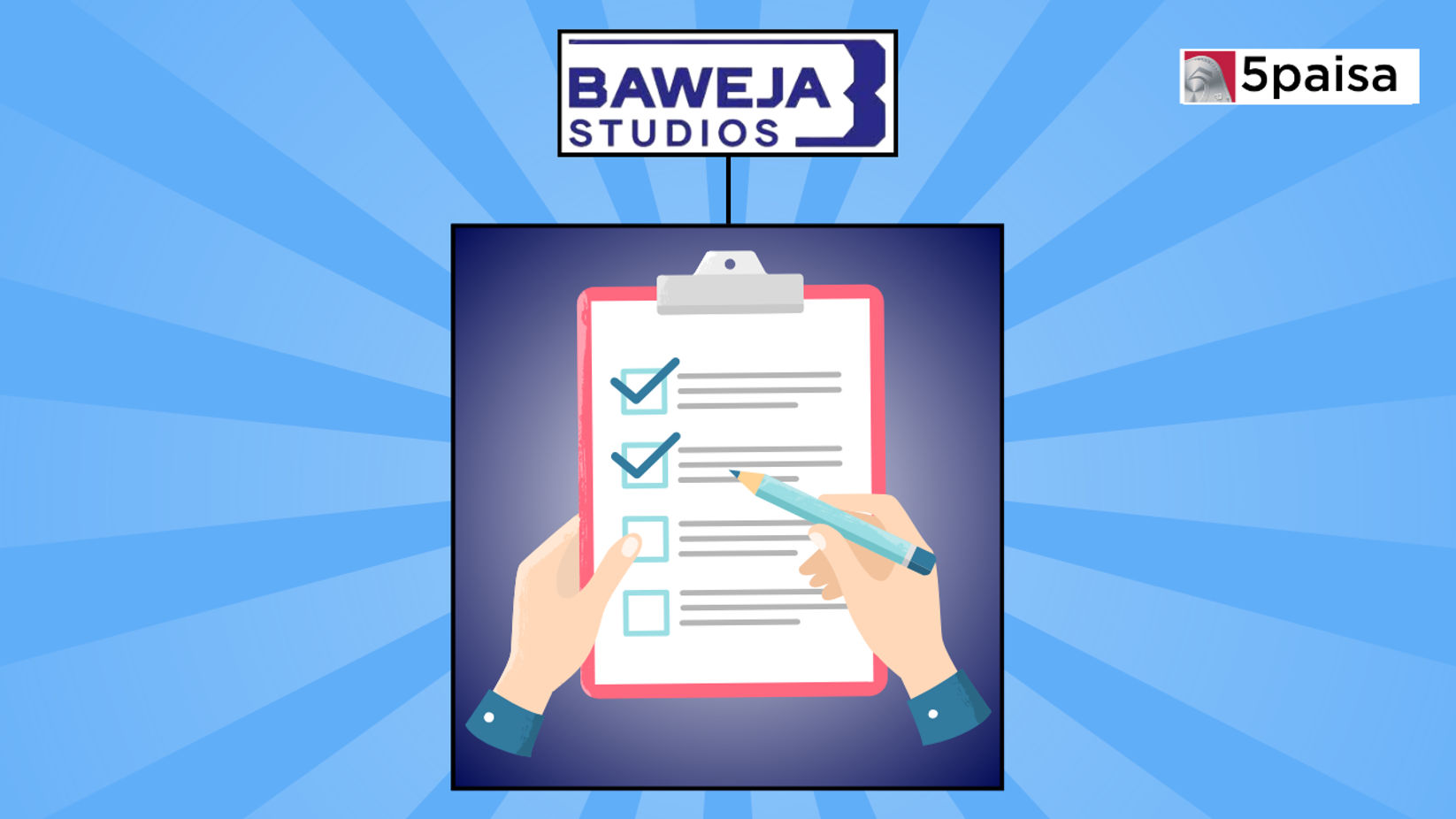 Baweja Studios IPO Lists 1.67% higher, but closes at -5% lower circuit