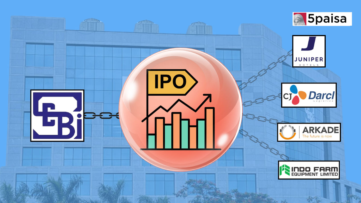 SEBI Nod for Arkade Developers, CJ Darcl Logistics, Juniper Hotels, Indo Farm IPOs