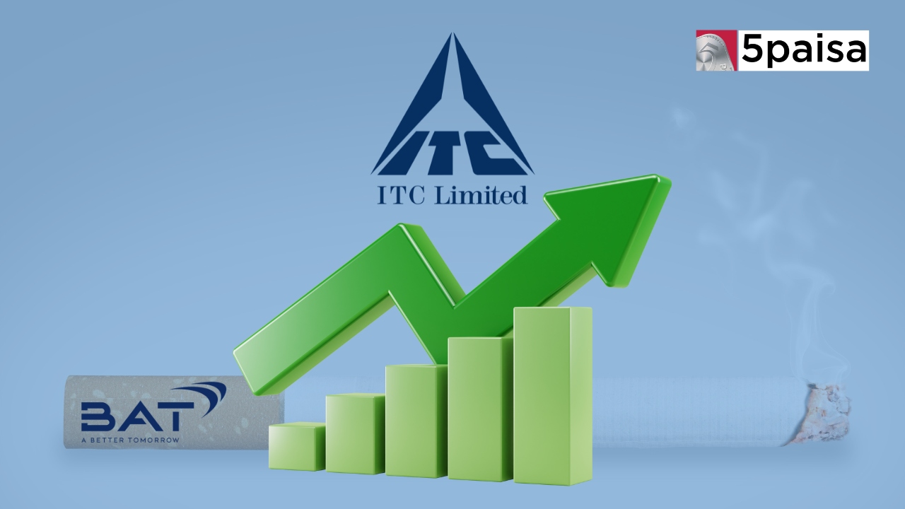 itc share price soars 8 percent bat sells 35 percent stake in block deal