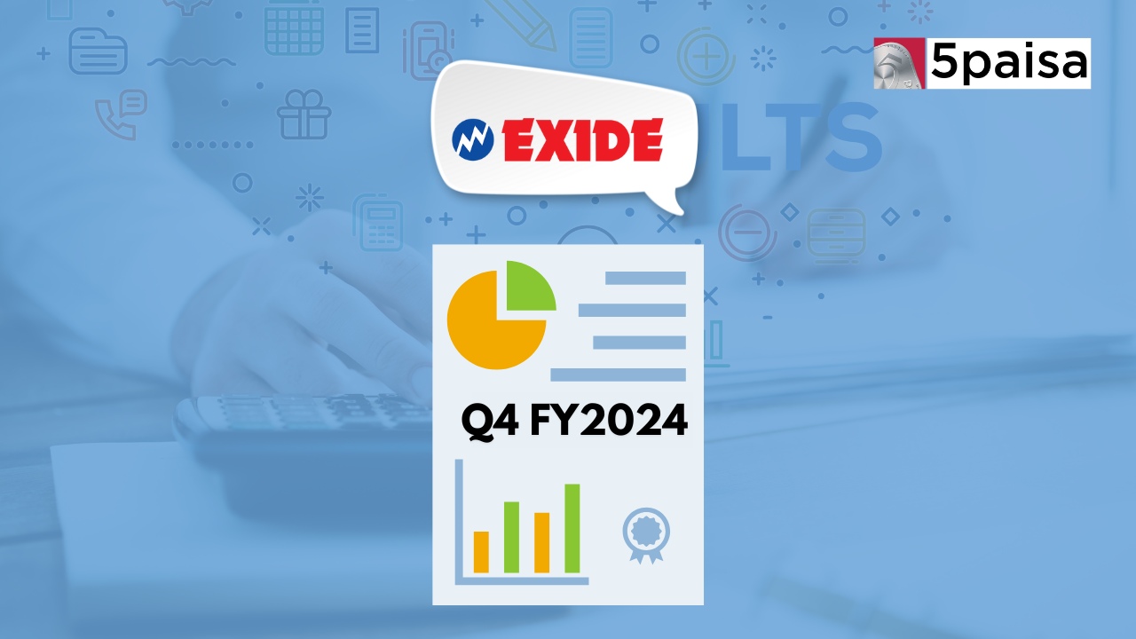 Exide Industries Q4 FY2024 Results: Net profit up by 36.50%