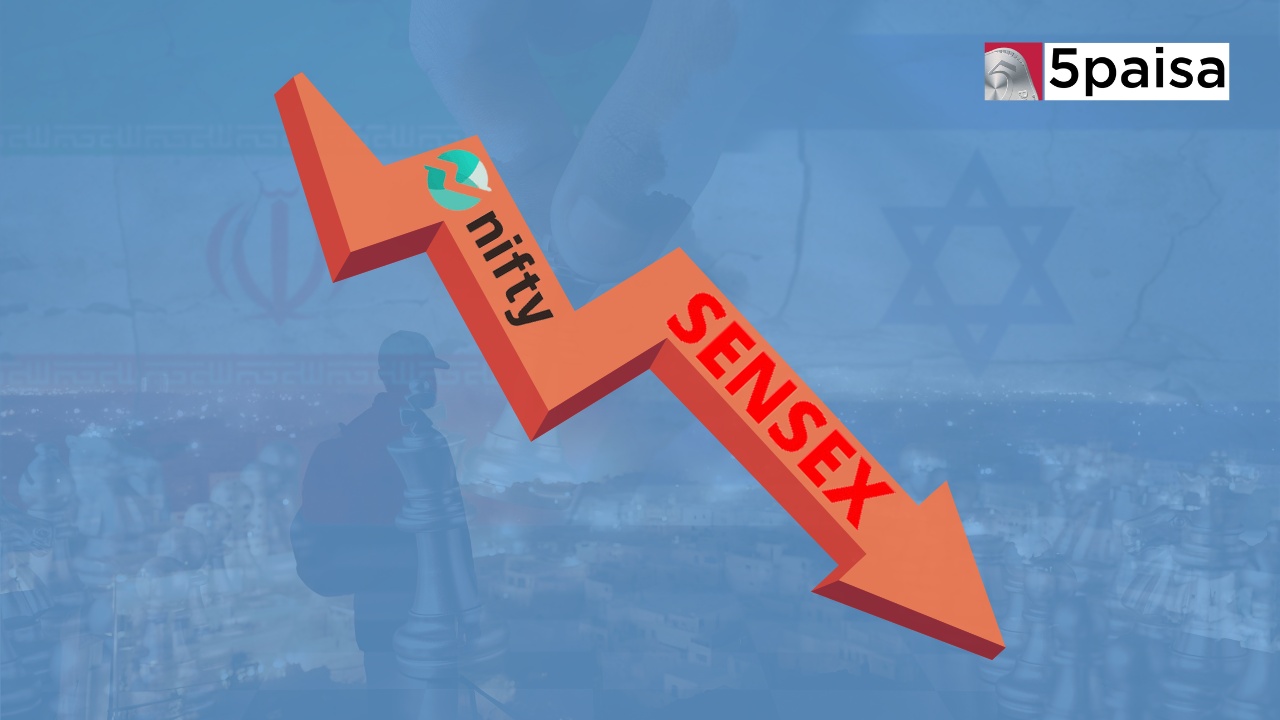 Sensex, Nifty Fall for 5th Day on Israel-Iran Tensions