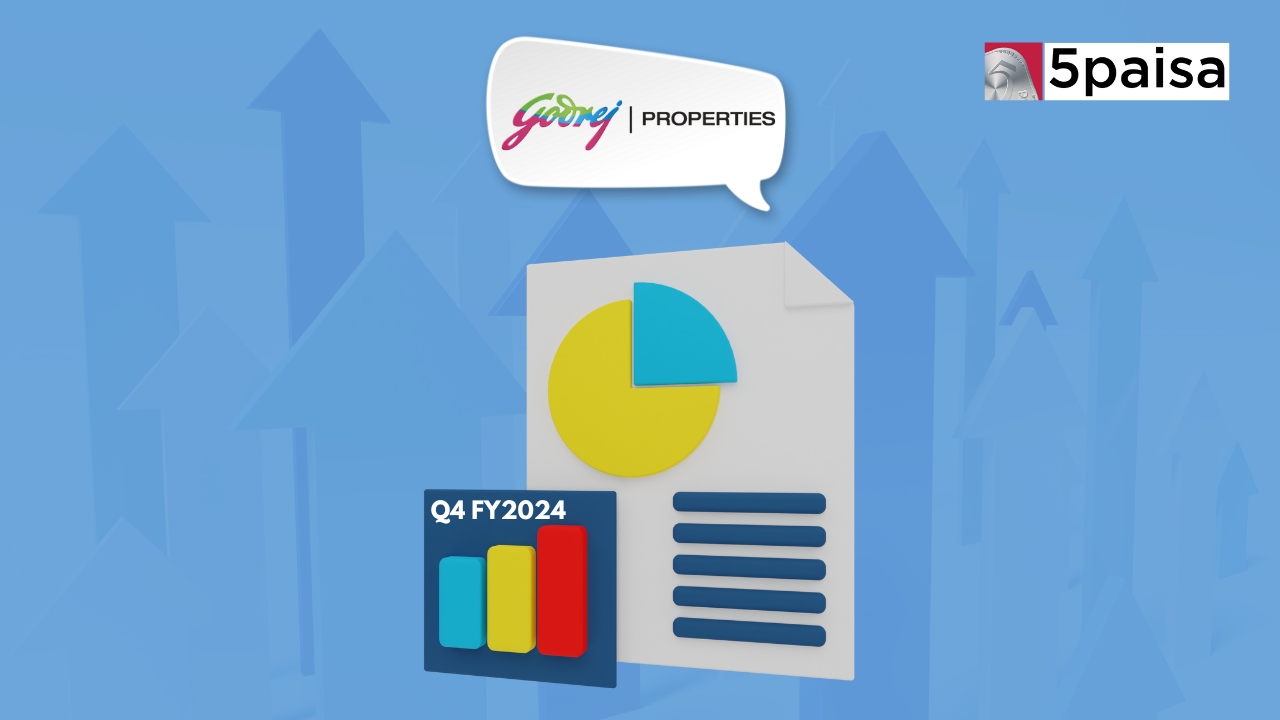 Godrej Properties share Price up by 7% on Strong Pre-Sales