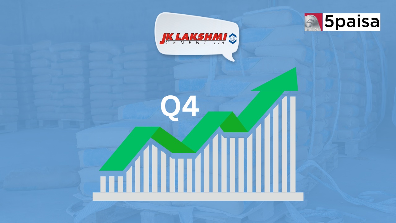 JK Lakshmi Cement Share Price up by 7% After Q4 Results