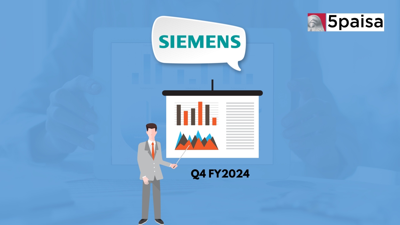 Siemens Q4 2024 Results: Consolidated PAT of ₹802.90 cr, Revenue up by 22.07% on YOY basis