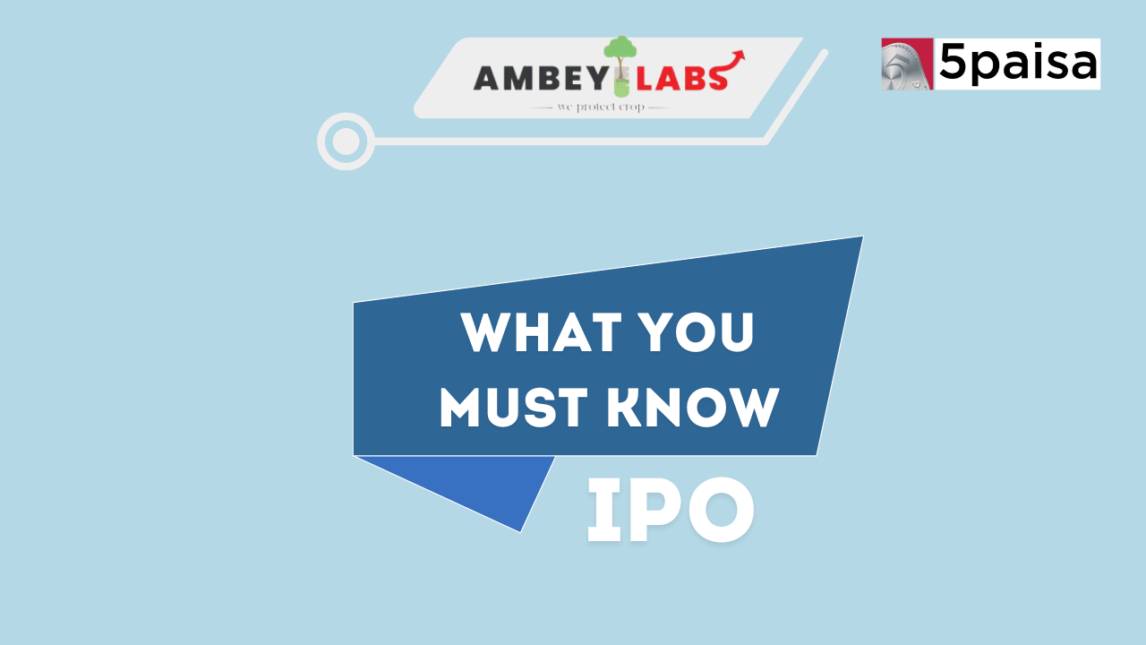 What you must know Ambey Laboratories IPO?