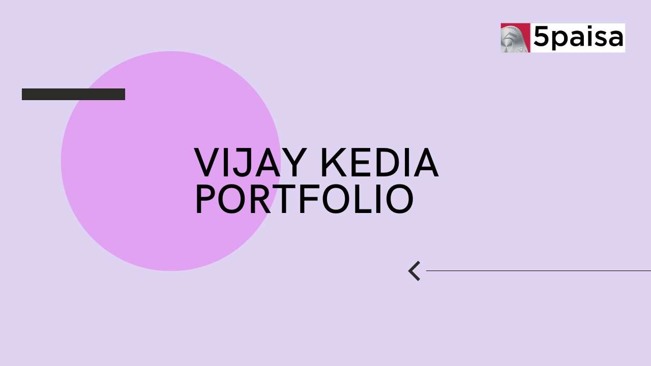 Vijay Kedia Portfolio and Shareholding