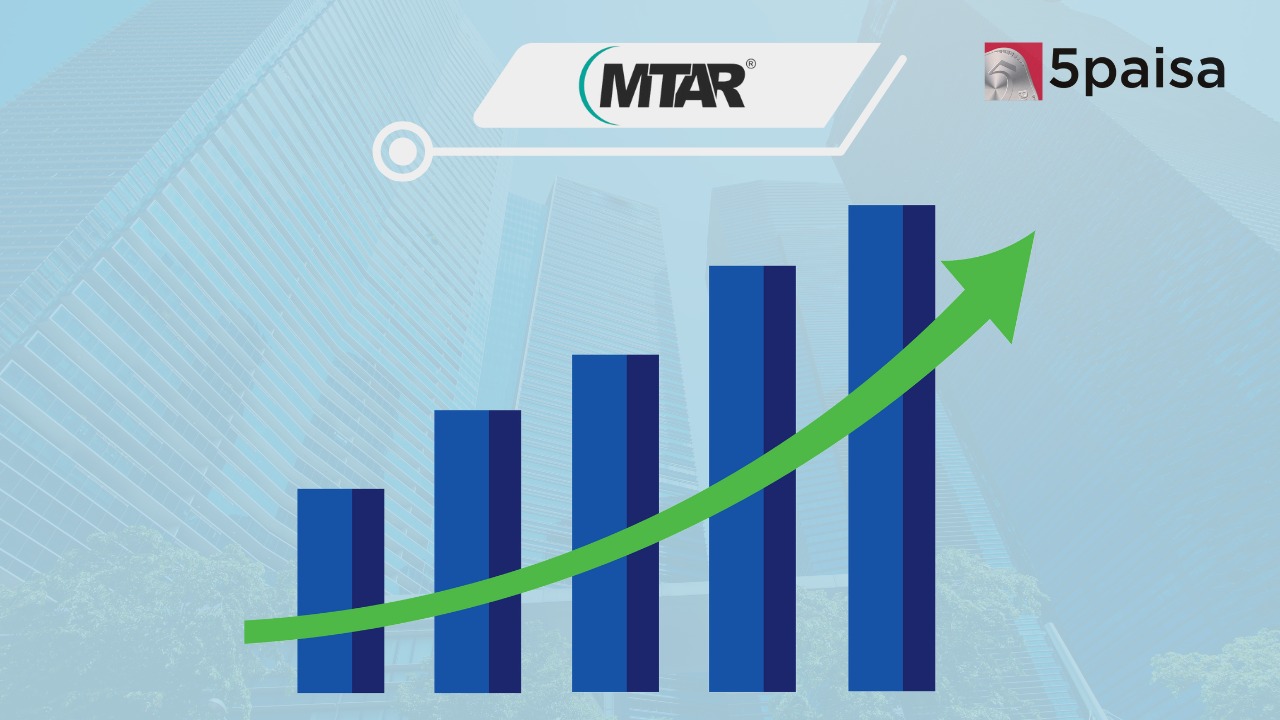 MTAR Tech Shares Surge 6% Following ₹226 Crore Order Wins MTAR Tech Shares Surge 6% Following ₹226 Crore Order Wins