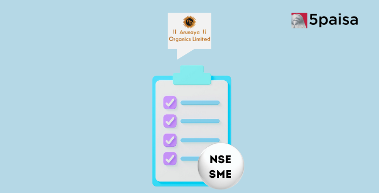 Listing of Arunaya Organics NSE SME