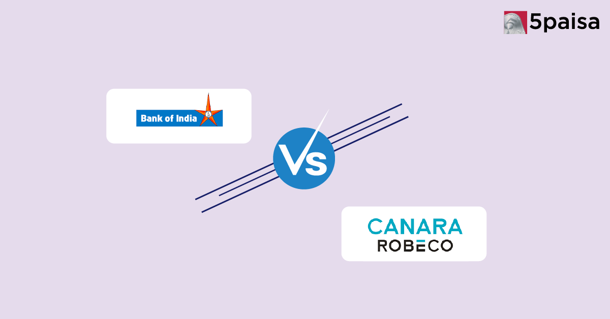 Bank of India vs Canara Robeco Mutual Fund: Which Mutual Fund House is Better for You?