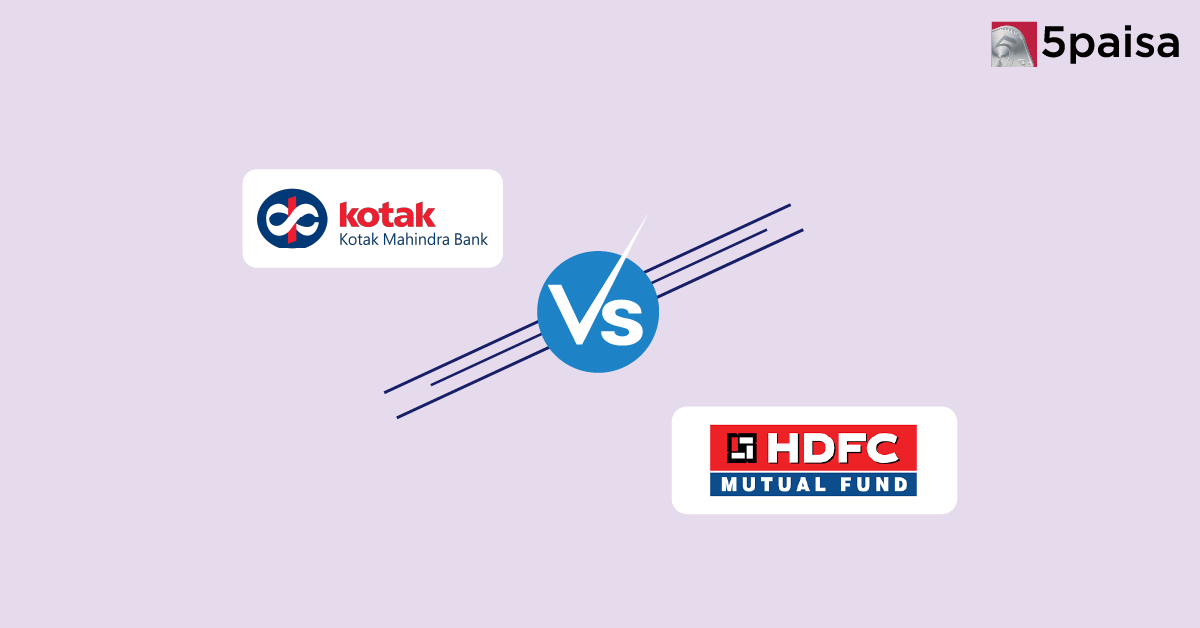 Kotak Mahindra vs HDFC Mutual Fund: Which Mutual Fund House is Better for You?