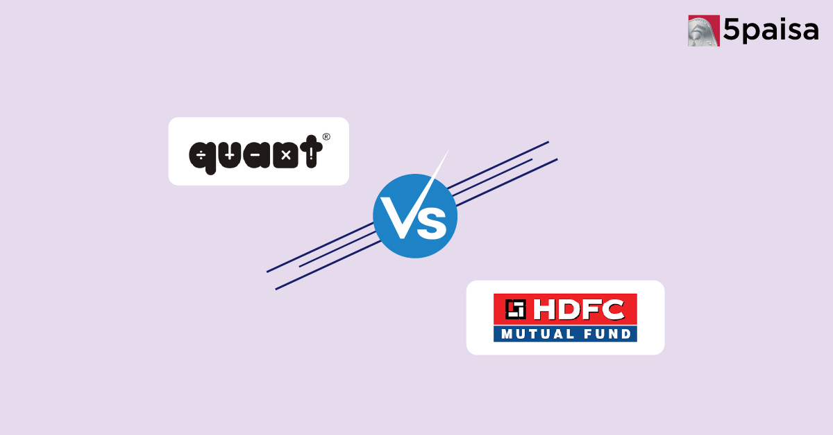 Quant vs HDFC Mutual Fund – Which Mutual Fund House Is Better for You?
