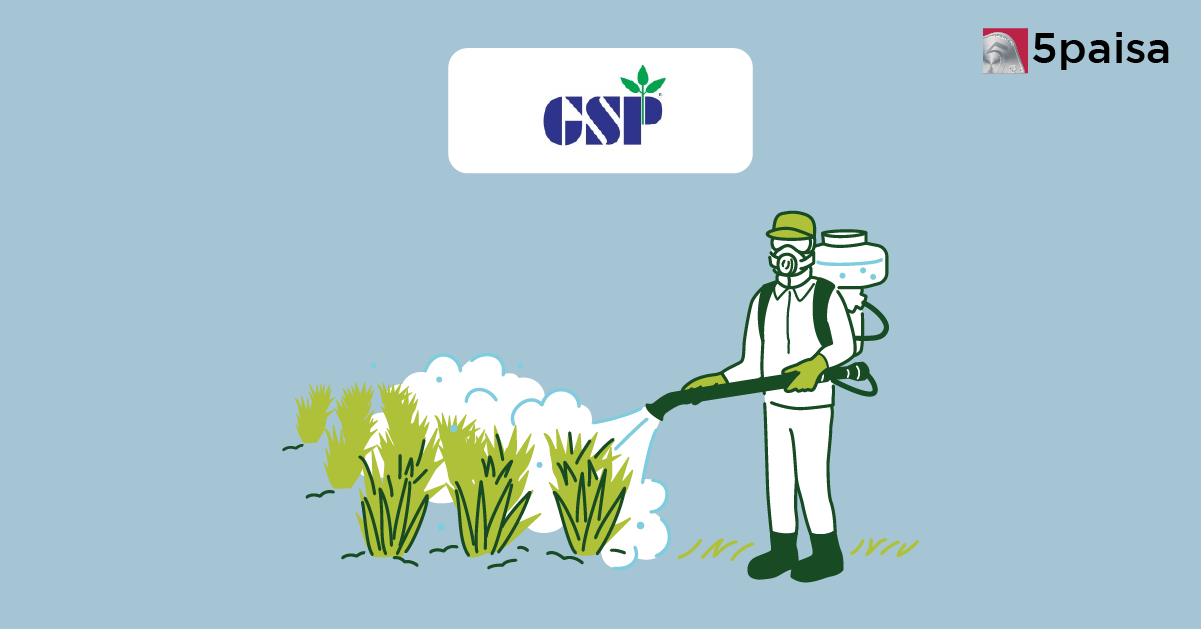 GSP Crop Science Lists at ₹332.30, Up 3.84%