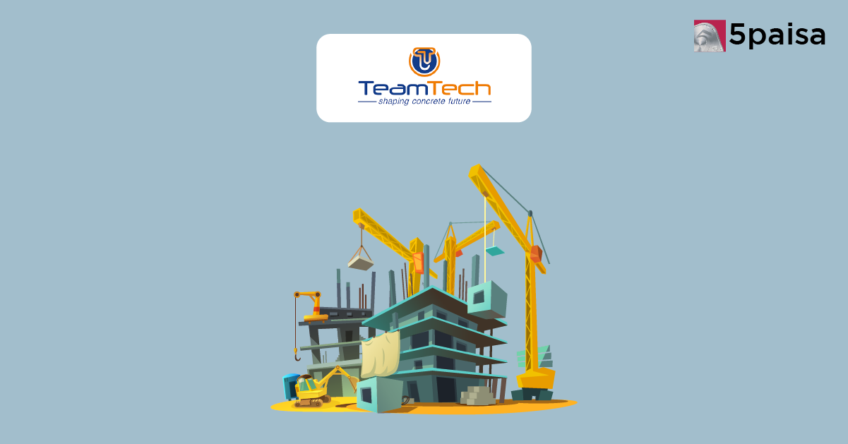 Teamtech Formwork Lists at ₹75, Up 14.92%
