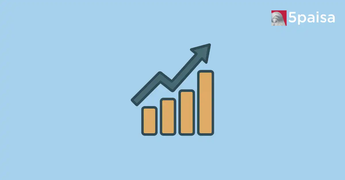 Rising MTF trend with bar chart and sharp upward arrow