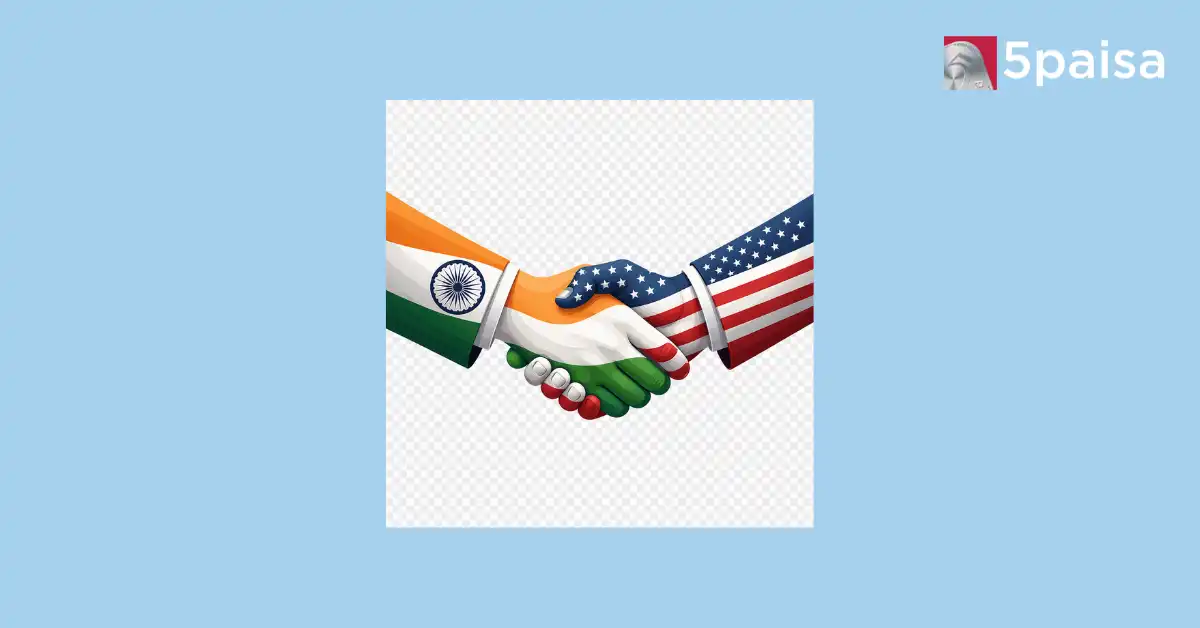 India-US trade pact handshake symbolizing bilateral agreement and market ties