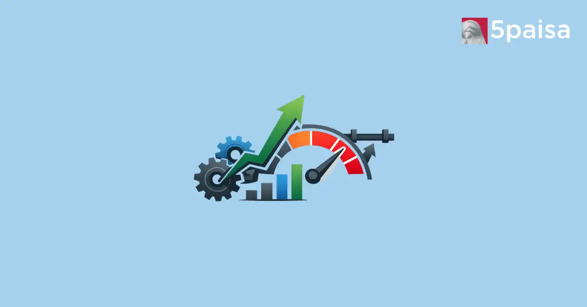 Vector illustration of stock market upper circuit with rising arrow and growth gauge. Vector illustration of stock market upper circuit with rising arrow and growth gauge.