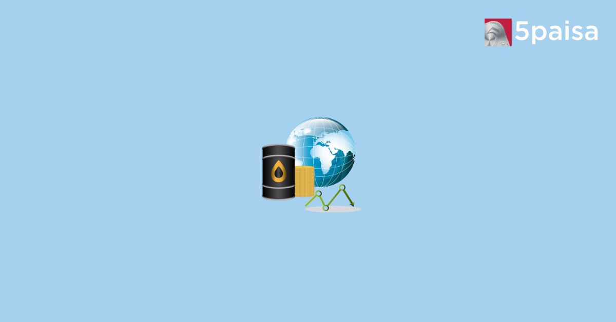 Illustrations of rupee and globe