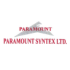 Paramount Syntex mountain corporate with triangle shape in background logo