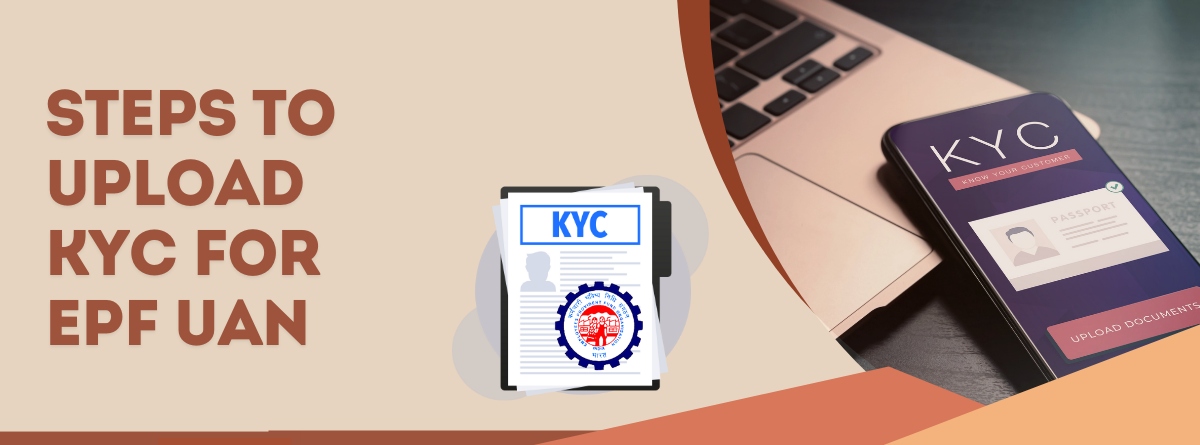 Step To. Upload KYC For EPF UAN Banner