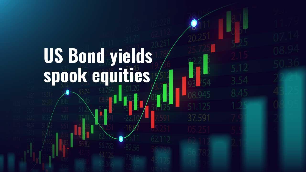 US Bond yields spook equities
