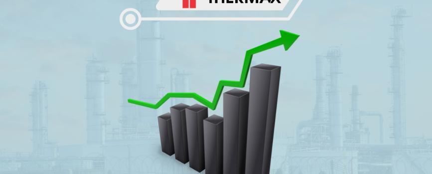 Thermax Limited shares surged following the announcement by Thermax Group that its subsidiary had se