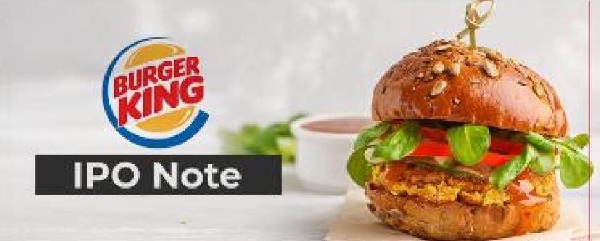 Burger King IPO Note