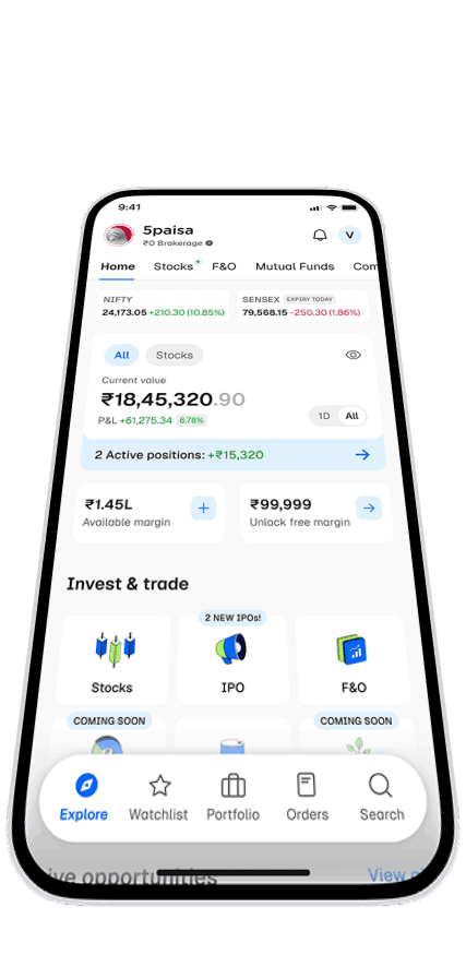 5paisa Mobile App