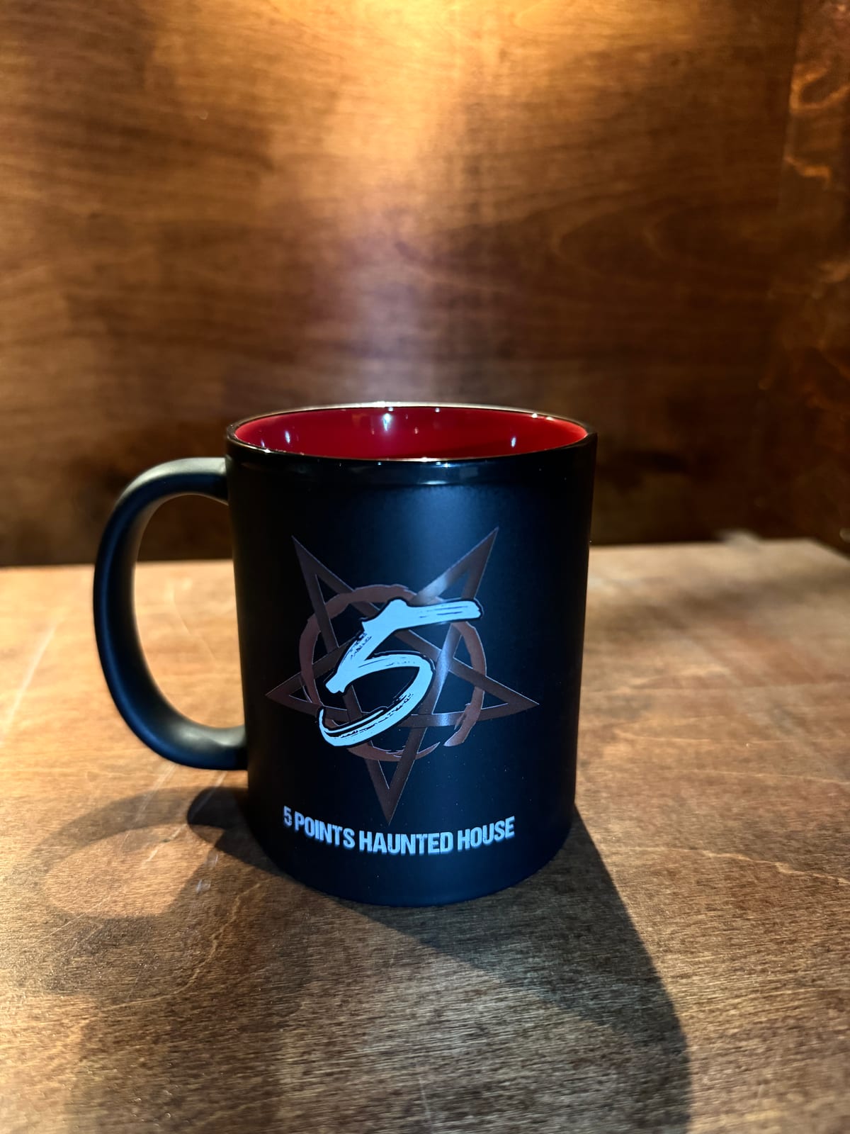 5POINTS - Black/Red Mug
