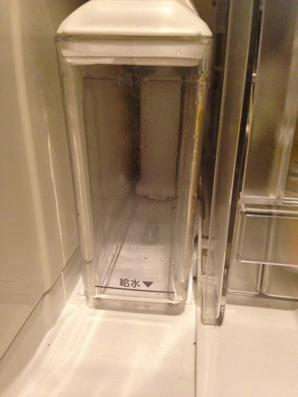 自動製氷機の洗浄