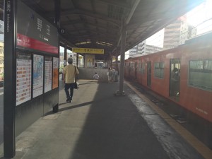 はじめて降りる野田の駅。