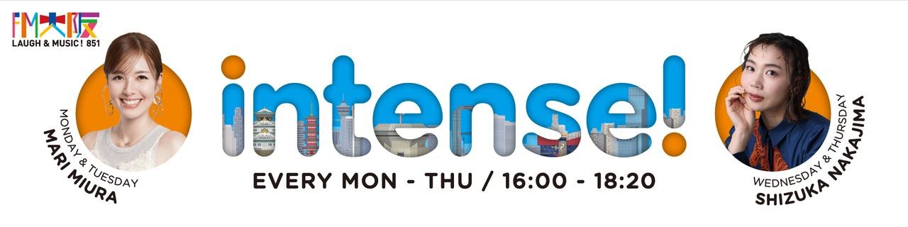 FM大阪intense!に社長が出演しました！