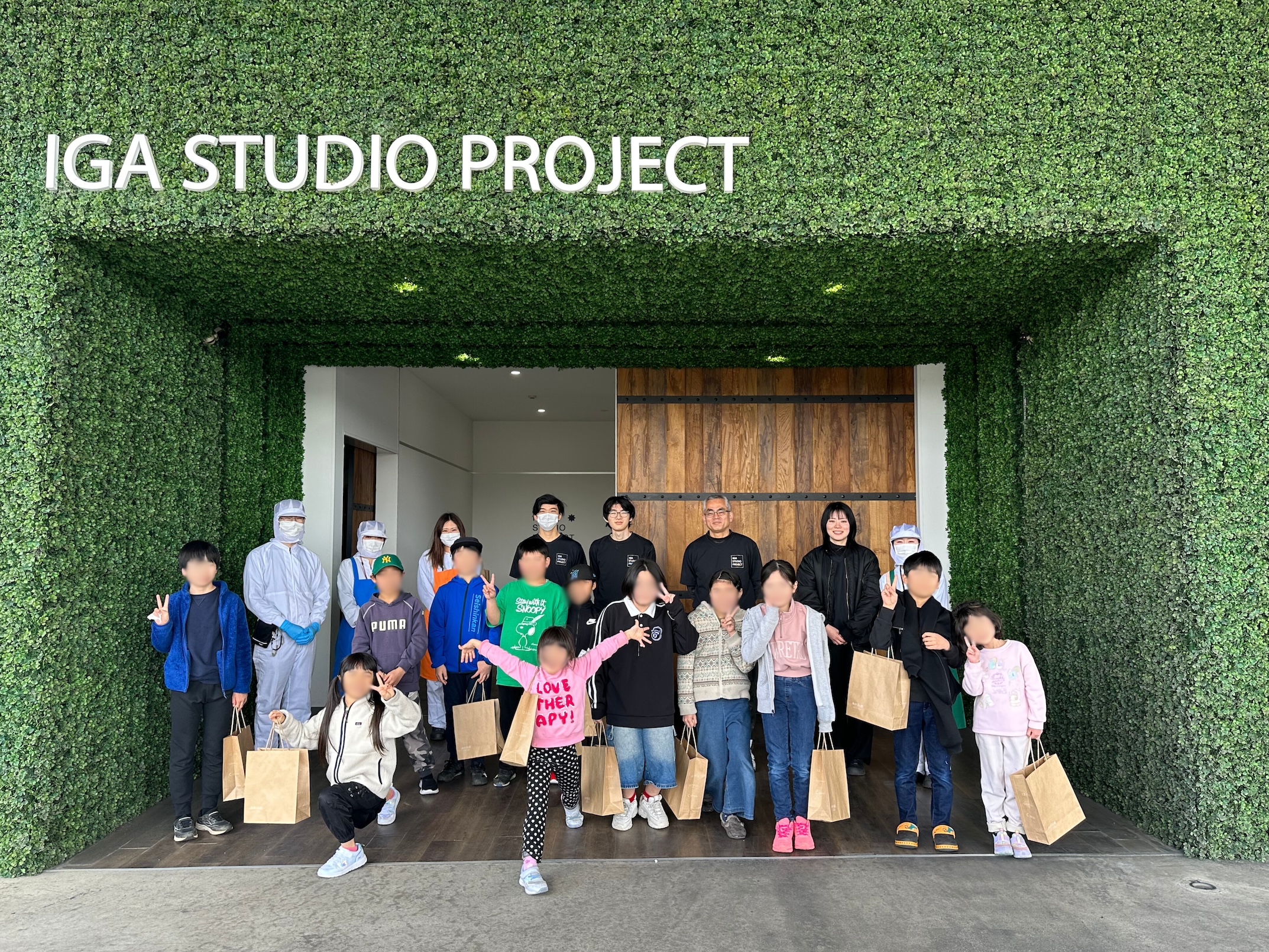 滋賀県、清心館のみんなが工場見学に来てくれました!