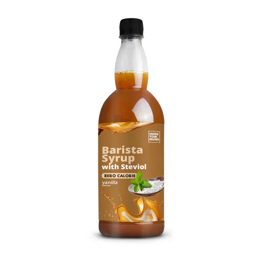 Amerpharma Private Label zero calorie barista syrup with steviol flavour vanilla 1000 ml