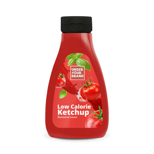 Amerpharma Low calorie sauce ketchup 425 bottle private label 1600x1600