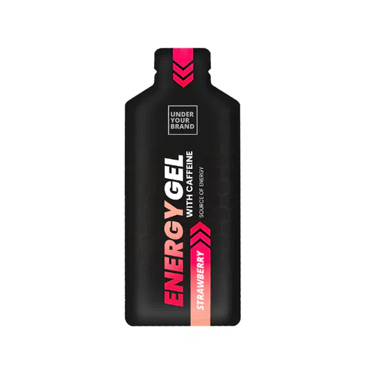 Energy gel with caffeine sachet under your brand amerpharma