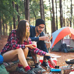 Private label amerpharma keto snack to go in pouch proposal to serve at a campsite with people as a snack