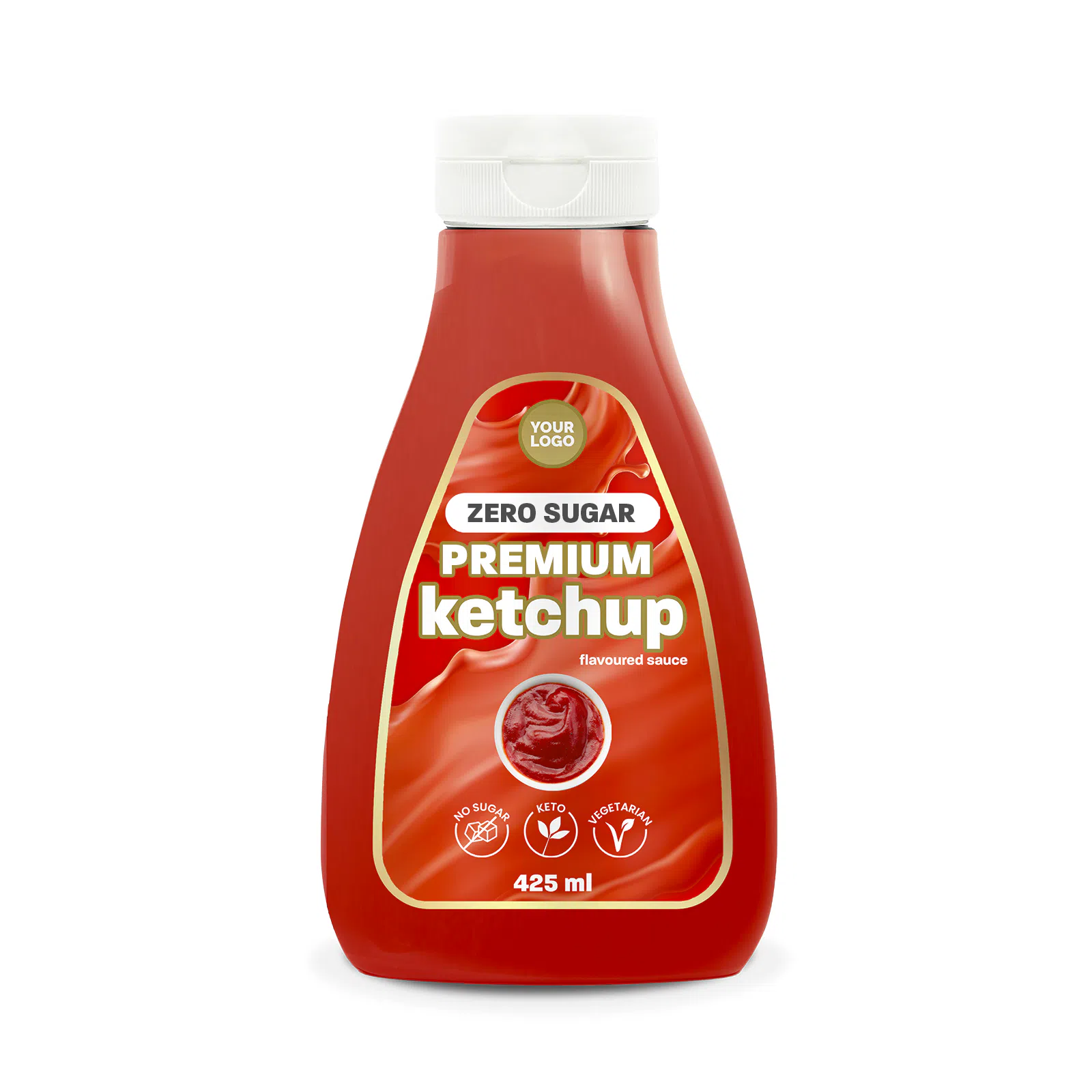 Sauce Curry Ketchup Zéro - 425ml