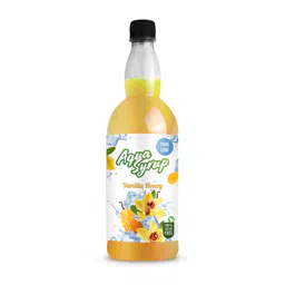 Private label amerpharma zero calorie 100% sugar-free aqua syrup in pet bottle 1000 ml flavour vanilla with honey