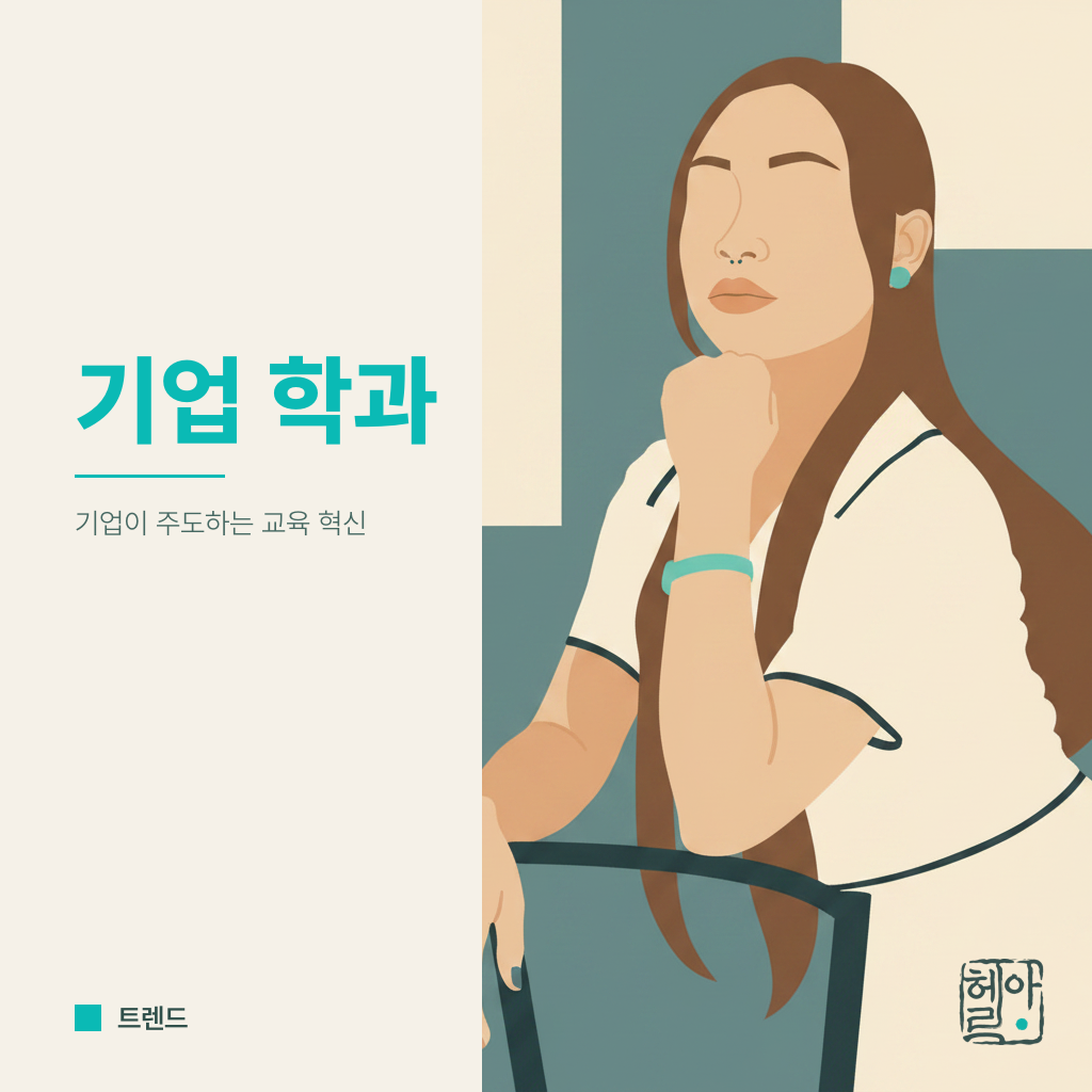 교수가 아닌 기업이 학과를 개설한다