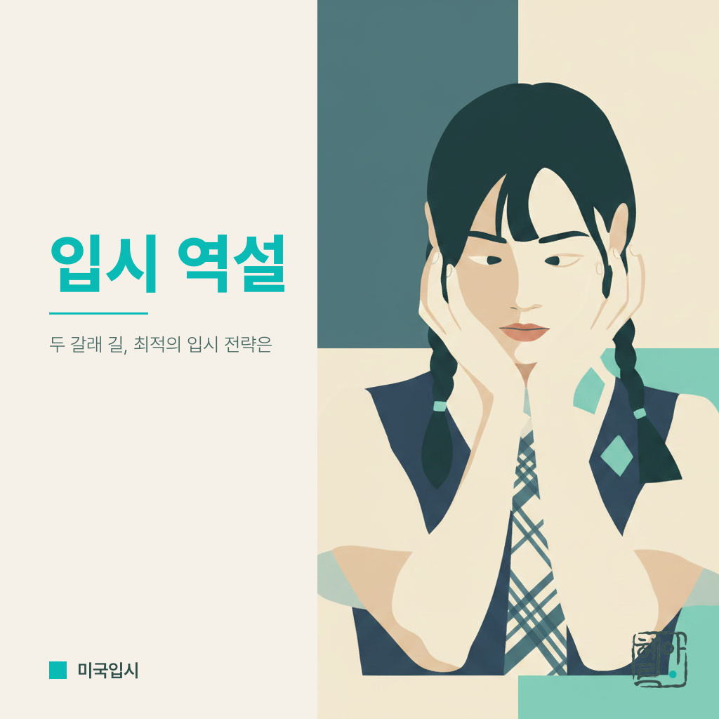 SKY 정시 40%와 아이비리그 ED의 역설