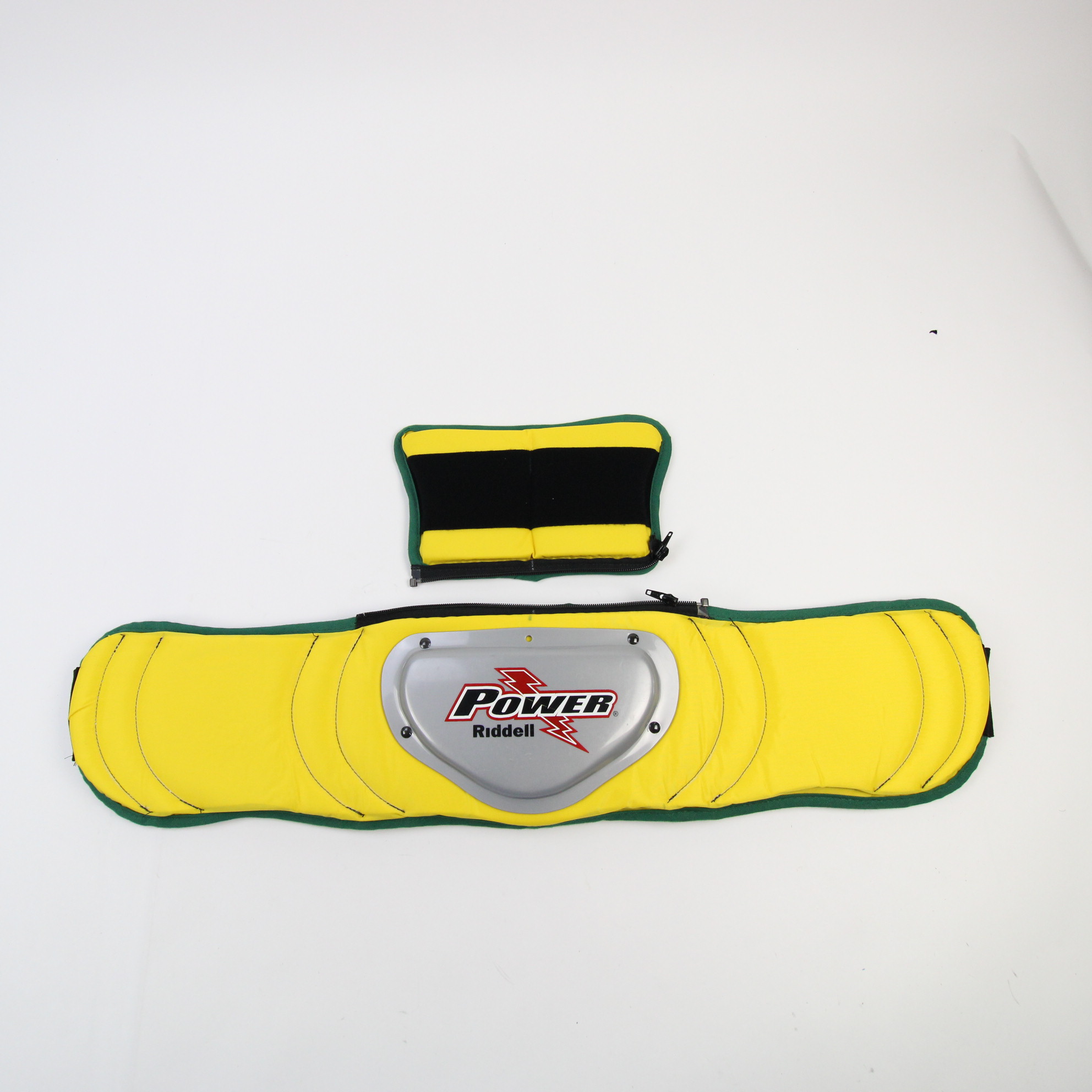 Riddell Power Football Rib Protector Men's L Large Yellow Used Back Pad