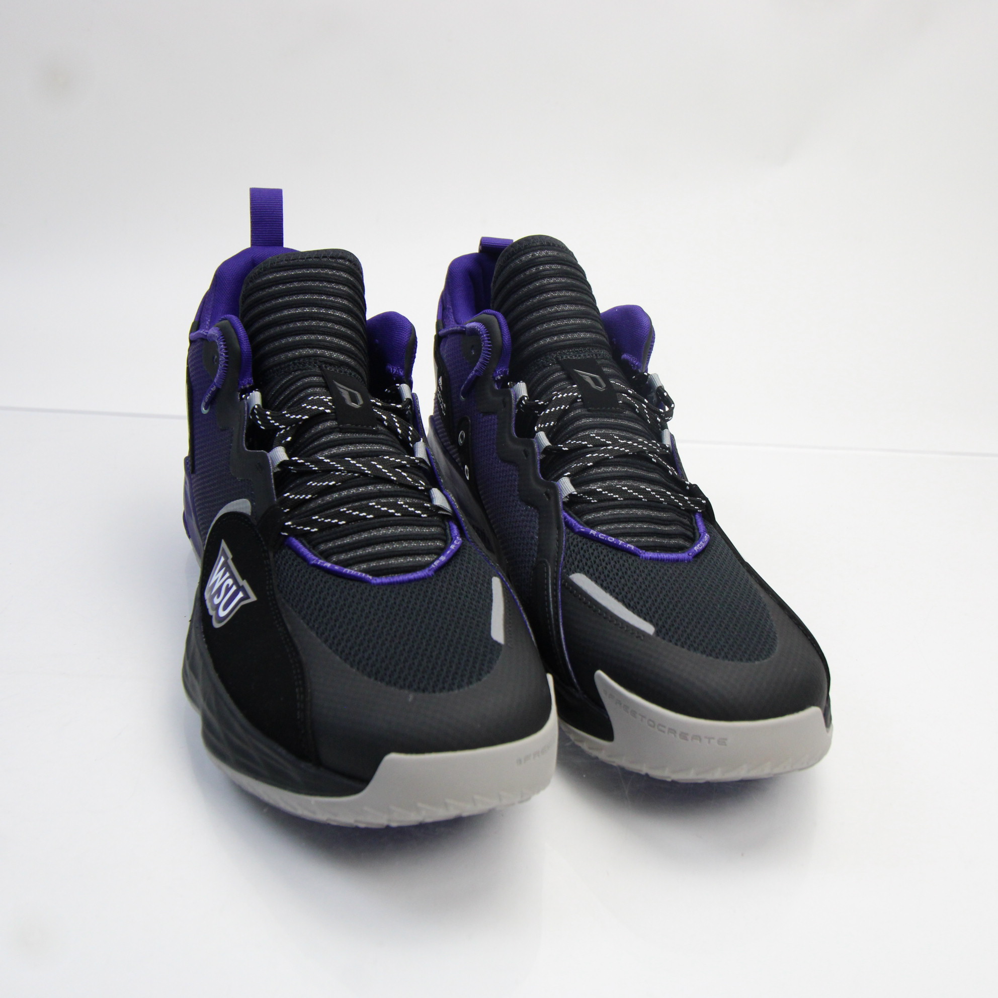 Weber State Wildcats adidas Basketball Shoe Men's Purple/Black New