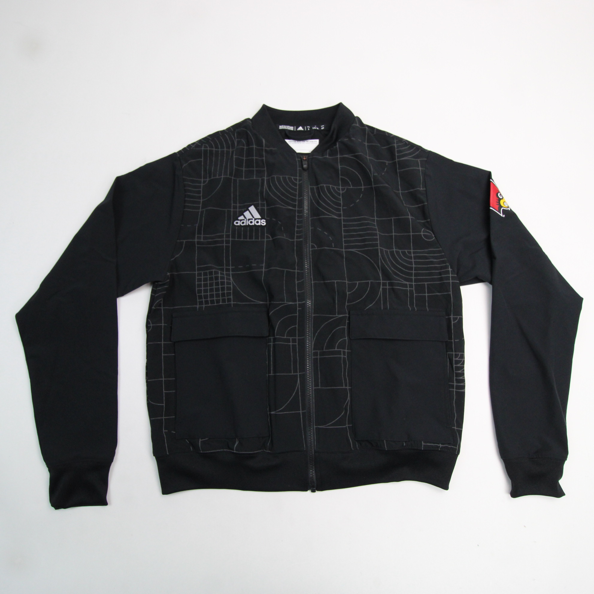 Louisville Cardinals adidas Jacket Men's Black New