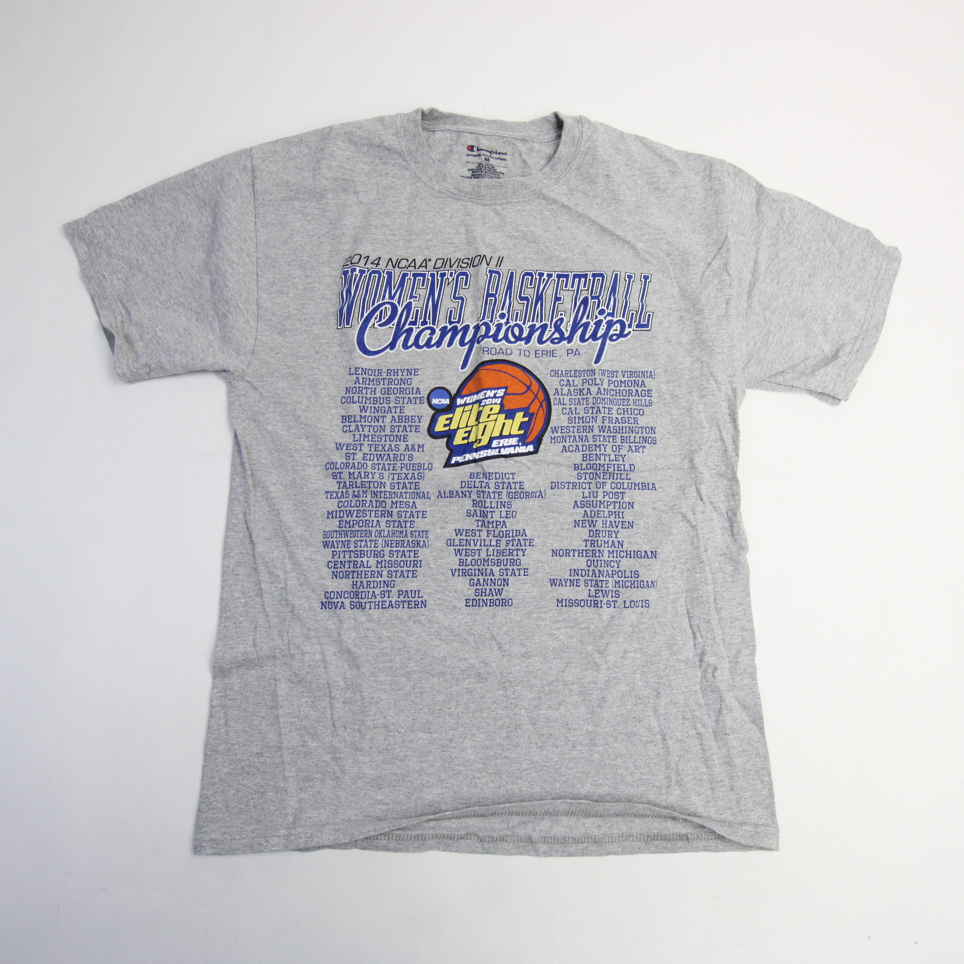 Limestone Saints Champion Short Sleeve Shirt Men's Gray Used