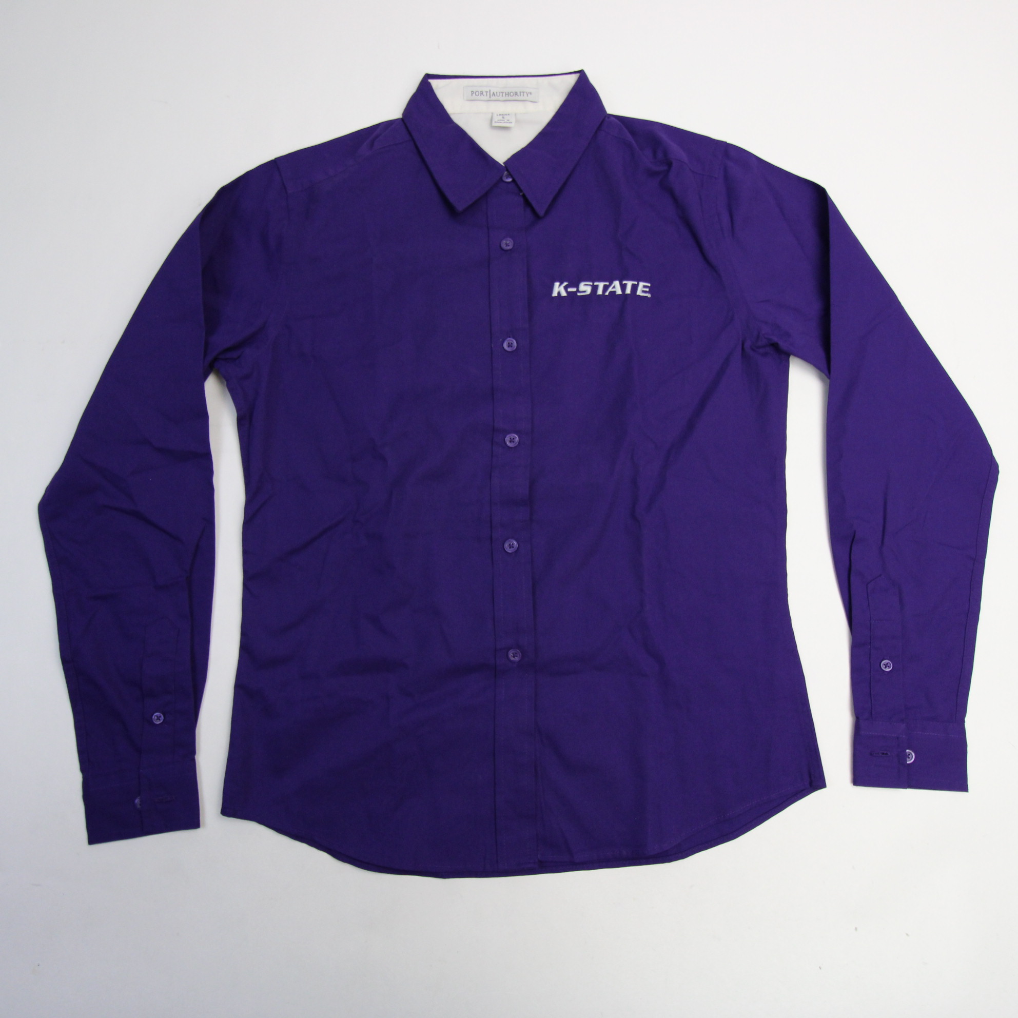 Kansas State Wildcats Port Authority Button-Up Women&rsquo;s Used Multiple Sizes