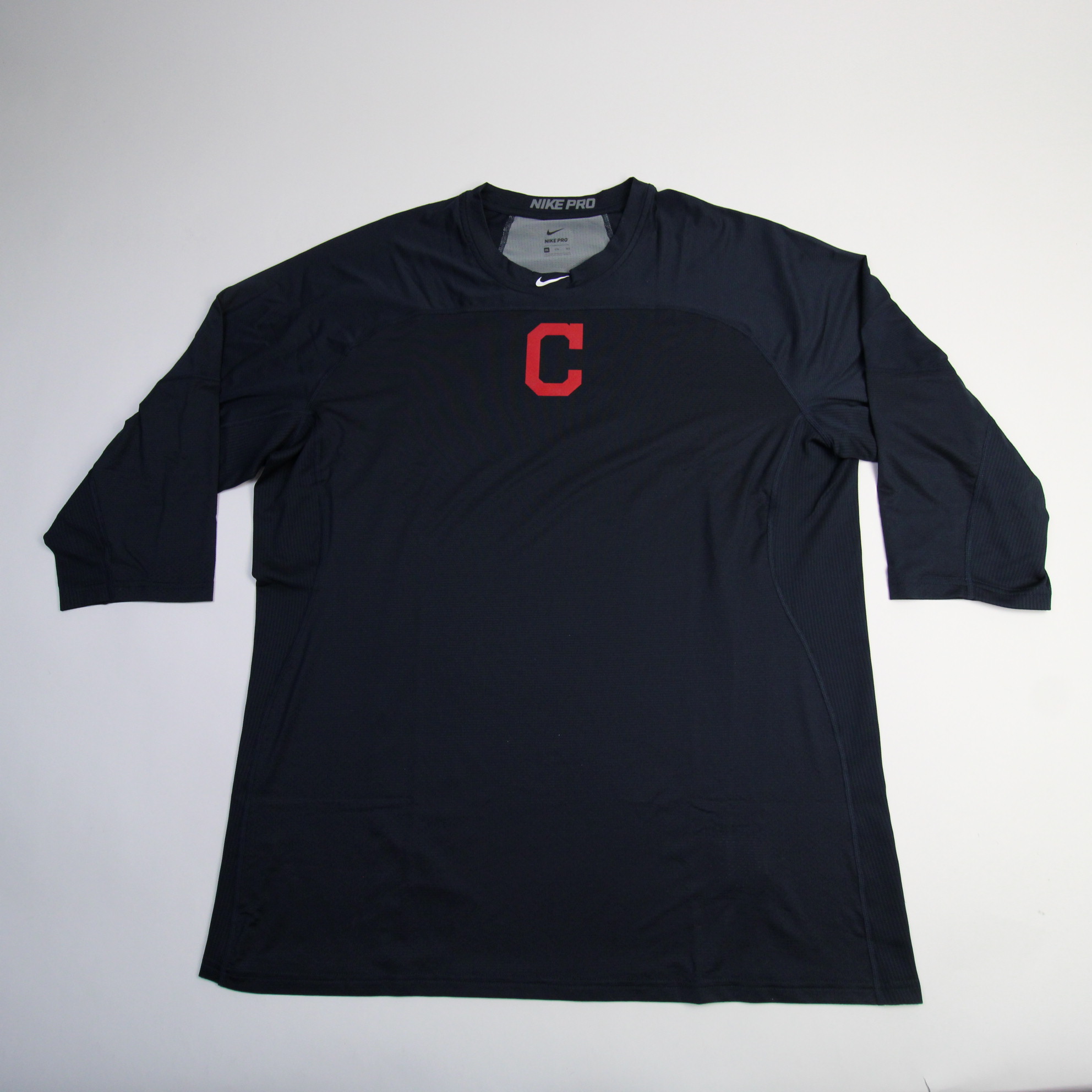 Men's Cleveland Indians Nike Gray Road Authentic Team Jersey