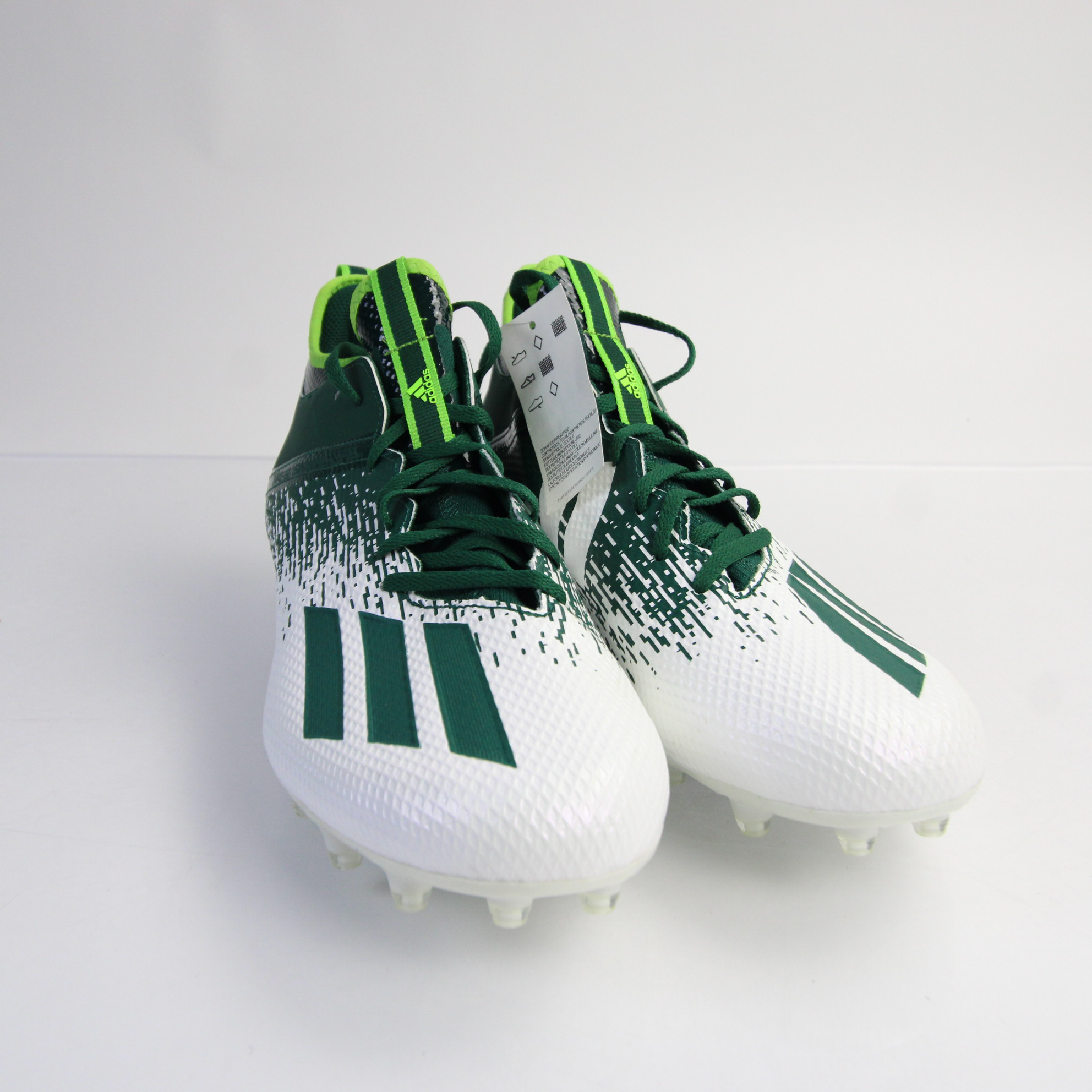 adidas adizero Football Cleat Men's White/Green Used eBay