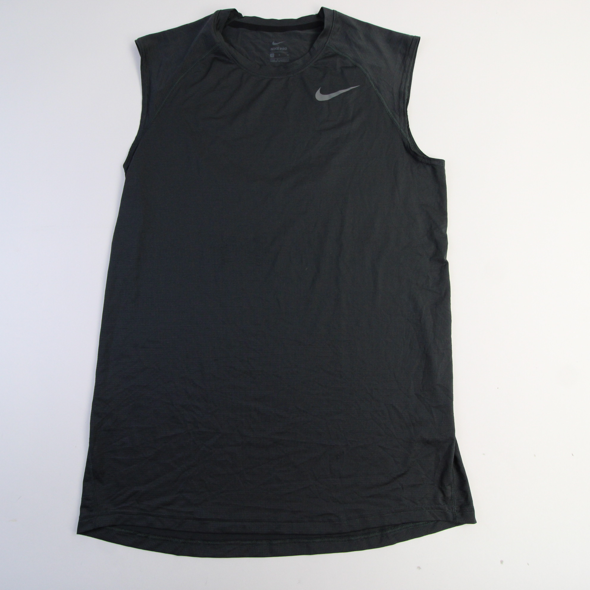 Nike Pro Sleeveless Shirt Men's Dark Gray Used | eBay